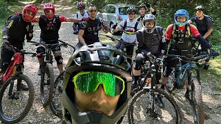 Parco giochi allo Stecchione insieme ad un bel gruppone 🤟😜 #enduroebike #emtb #ebikersciociari