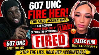 607 UNC vs Jaleec Pino Gets UGLY Over SkinnyFromThe9 R*** Allegations! King Yella Involved⁉️