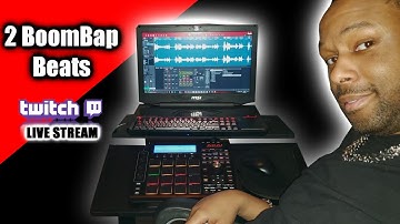 Boom Bap Beat Making - MPC Software Cook Up LIVE!  - MPC One, MPC X, MPC Live 2