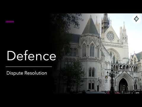 Defence | Dispute Resolution | SQE Prep