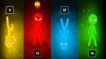 Stickman Party - Tournament Mode 1234 Random Player | Gameplay Walkthrough Part 1 Update MiniGames