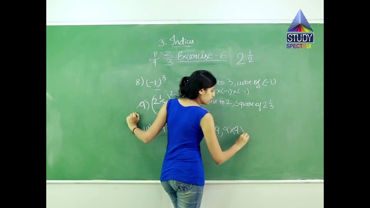 MSB 7 Mathematics Indices Ep 2 - YouTube