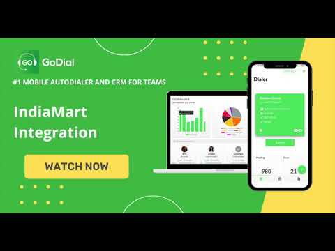 GoDial - IndiaMart Leads Integration - Mobile CRM Tele Calling Call Center Software