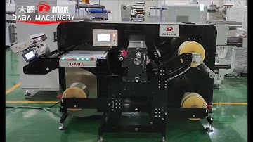 370mm High Speed Slitting Rewinding Machine 350m/min With Turret Rewinder Slit BOPP Film Paper Label