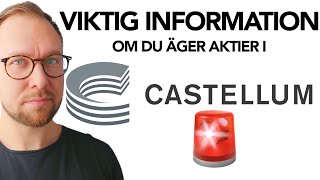 Castellum Nyemission - Viktig Information Om Aktien Innan 9E Maj
