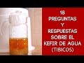 18 Preguntas y Respuestas Imprescindibles  sobre kefir de agua / tibicos