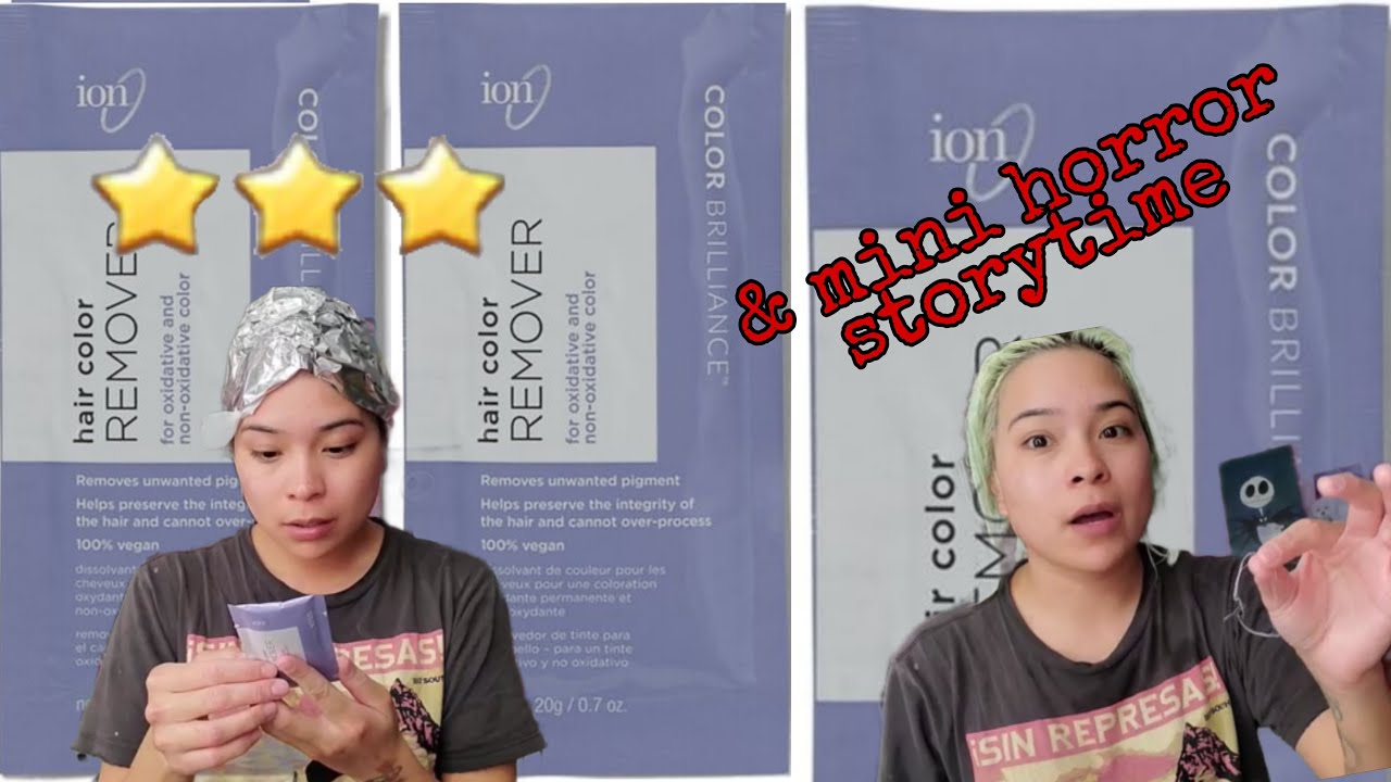 Ion Color Brilliance HAIR COLOR REMOVER Review