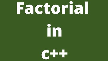 Factorial Program In C/C++