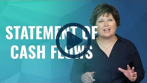 Statement of Cash Flows - Introduction to Statement of Cash Flows