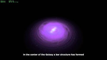 100Million star particles from 1Billion Milky Way simulation visualized