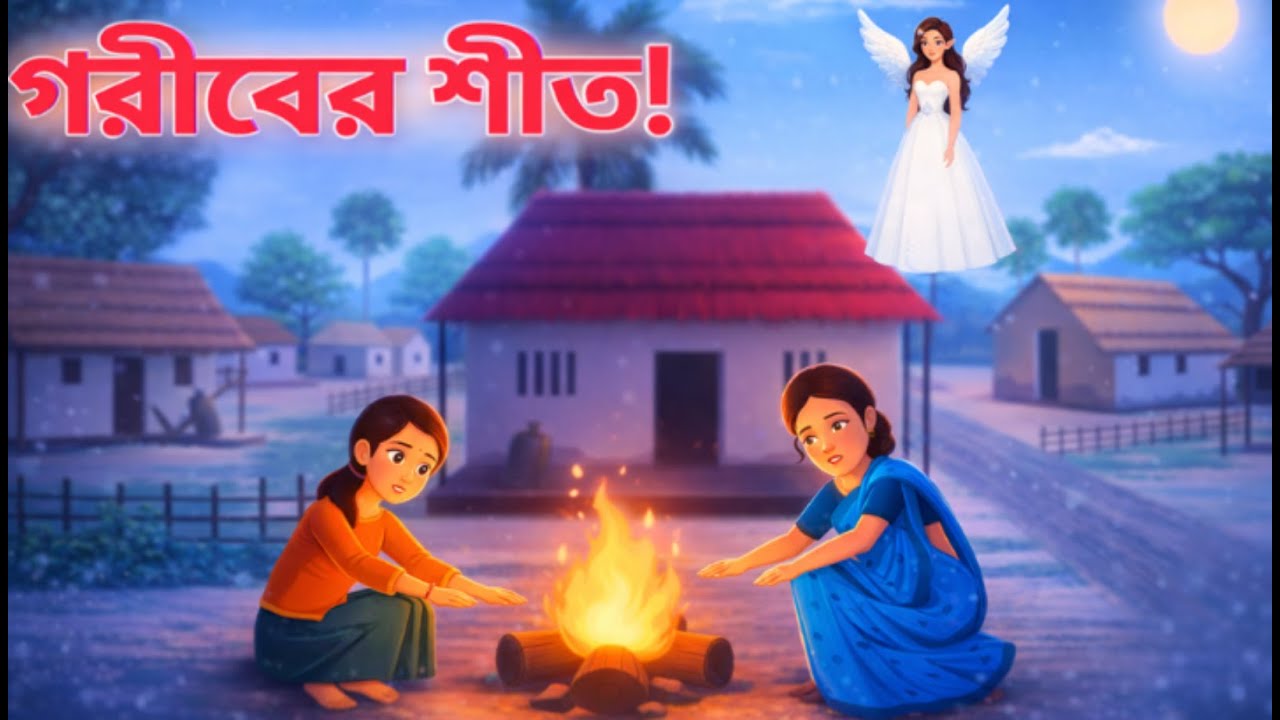 গরীব মেয়ের শীতের লড়াই! 😢 পরীর সাহায্যে বদলে গেল জীবন | ThakurmarJhuri  | Bengali Cartoon Story