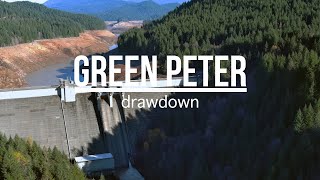 Green Peter drawdown