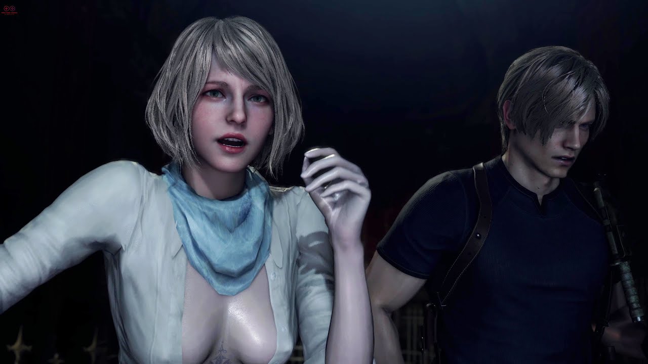 Resident Evil 4re4 Remake Pc Mod Ashley In Sexy Hot Sherry Birkin Clothes Youtube