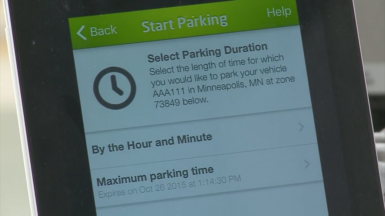 Officials Unveil Minneapolis Parking App - YouTube