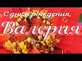 С днем рождения, ВАЛЕРИЯ