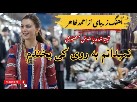 بازآفرینی آهنگ نمی دانم به روی کی بخندم با هوش مصنوعی احمد ظاهر 