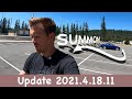 Tesla Update 2021.4.18.11 Deep Dive \\ Summon, Autopark, Cornering, Lines