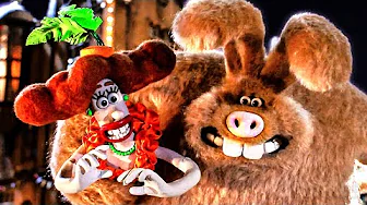 Were-rabbit kidnaps his girlfriend 😱 | Wallace & Gromit: The Curse of the Were-Rabbit | CLIP