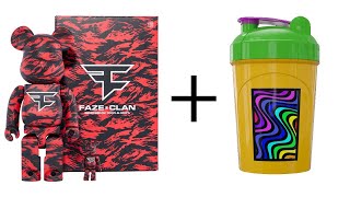 FaZe BE@RBRICK and Pewdiepie "LWIAY" Shaker Cup UNBOXING