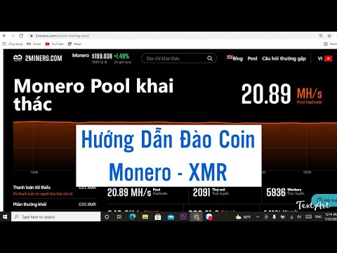monero 코인  New Update  Hướng Dẫn Đào Monero (XMR) Bằng CPU - 2miner Pool - Rất Dễ Dàng