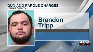 Kinston man faces gun and parole charges after residents complain