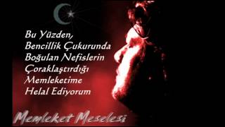 Ahmet Şafak Memleket Meselesi