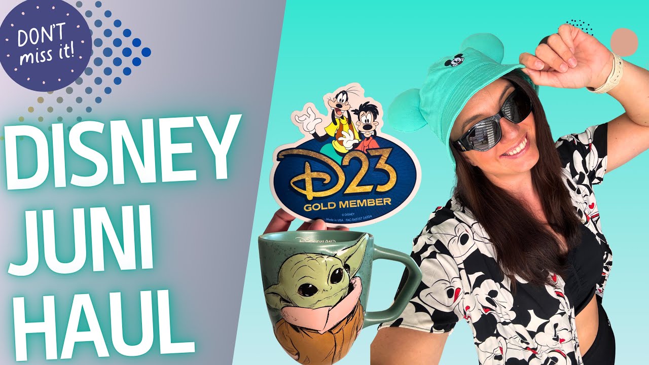 🌟 Mini Disney Haul Juni 2025 – neue Sonnenbrille, Primark & Disneyland Paris Merchandise!
