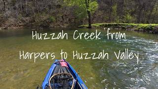 Huzzah Creek from Harpers to Huzzah Valley