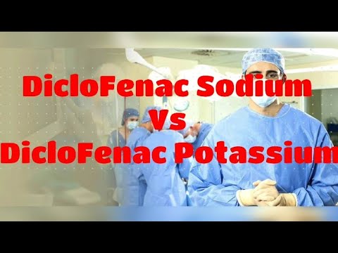 Diclofenac Sodium Vs Diclofenac Potassium . Difference between Diclofenac Sodium And Diclo Potassium
