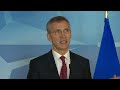 NATO Secretary General with Prime Minister of Norway, 21 JAN 2015