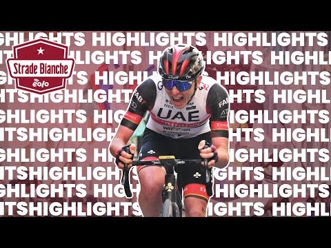 Tadej’s strength | 2022 Strade Bianche EOLO | Highlights