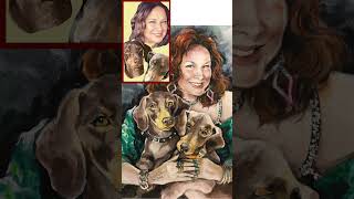 A Visual Study to Answer the Question: What can Pet Portraits do that Photography can't? Series One.