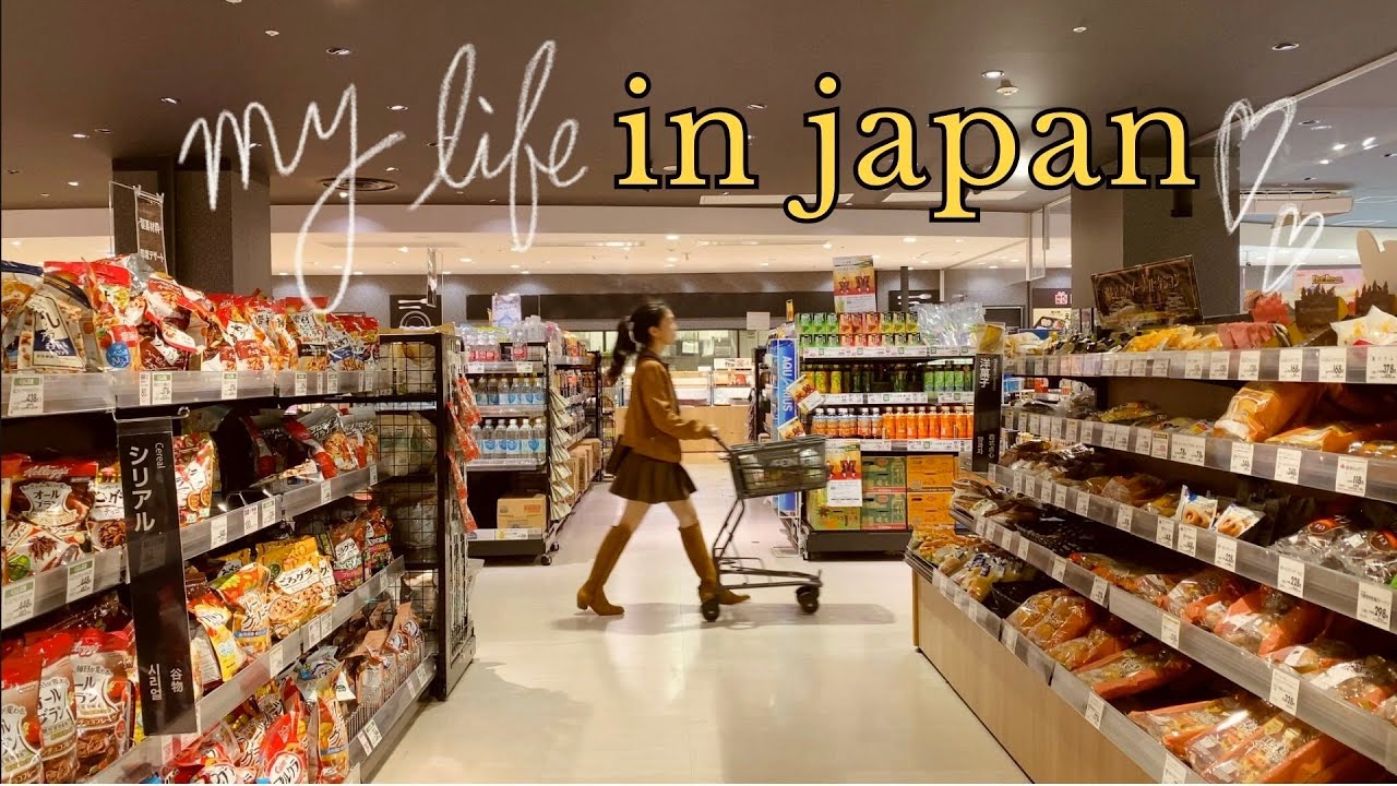 A Day in My Life Japan | exploring Kobe, grocery shopping, snacks