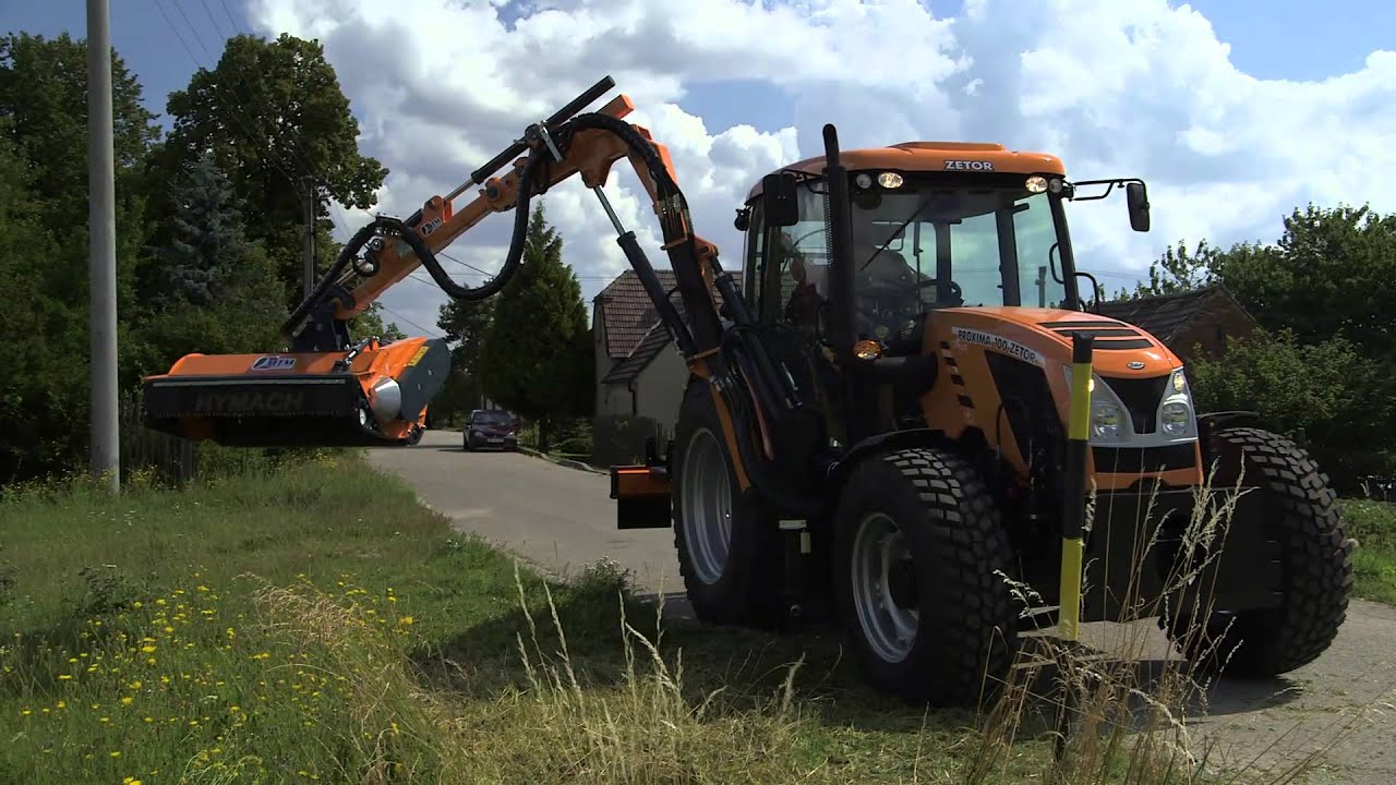 MTM Mezinápravové žací rameno a podsvodidlová sekačka na traktorech Zetor B