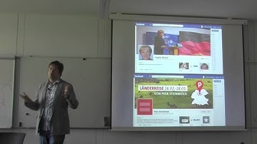 Andreas Jungherr: "Das Internet im Wahlkampf: Beispiele aus den USA und Deutschland"