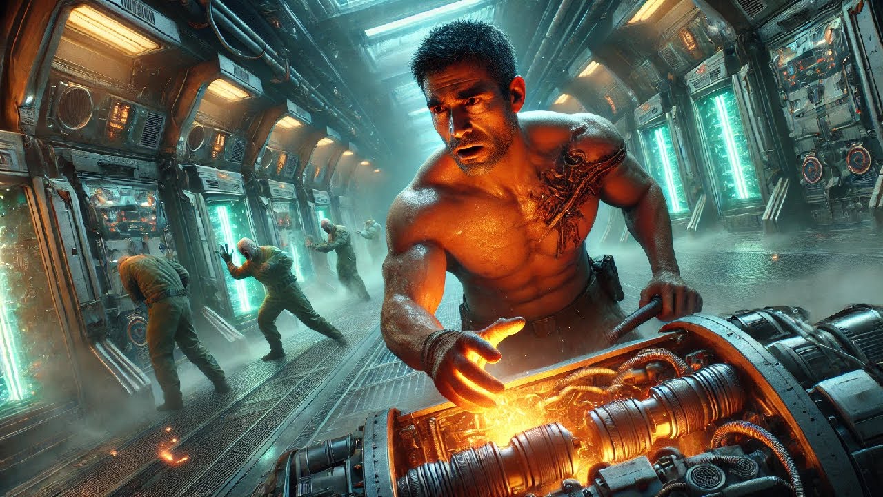 Он подобрал горячую деталь двигателя — медицинские бригады закричали от ужаса | Научно-фантастиче...