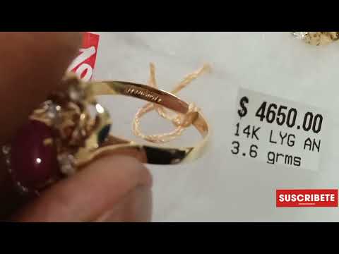 #aretes y #anillo #oro #14K con Esmeralda Rosa ❤️❤️😍😍😱🤑💰 $10,850 pesos