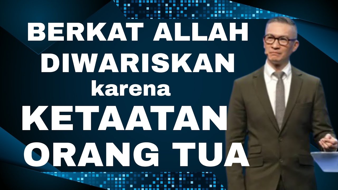 BERKAT ALLAH DIWARISKAN KARENA KETAATAN ORANG TUA // PS PHILIP MANTOFA