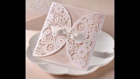 Cắt Giấy Laser làm Thiệp Cưới, Thiệp Nổi 3D theo yêu cầu