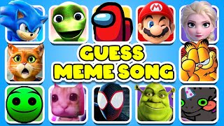 🤔🤔 GUESS MEME & WHO'S SINGING🎤🎤 | Netflix Puss In Boots Quiz, ,Sonic, Mario  Fire in the hole, Shrek