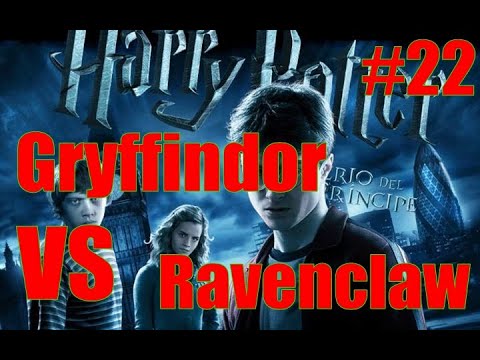 Harry Potter y el Misterio del Principe / #22 Gryffindor VS Ravenclaw ...