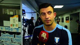 Behrang Safari nöjd över att MFF var aggressiva mot Besiktas