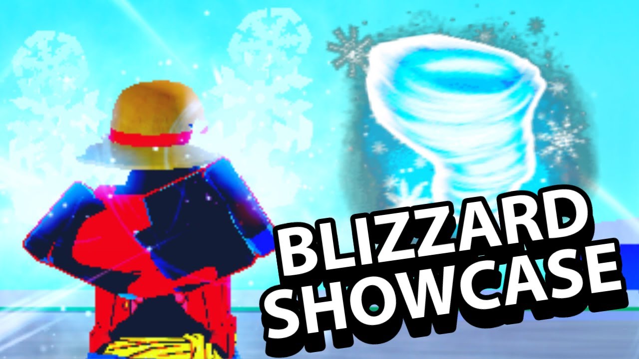 Full Blizzard Showcase on Blox Fruits Update 18 - BiliBili