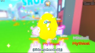 I Hatched Huge Lucki Dominus Pet Simulator X