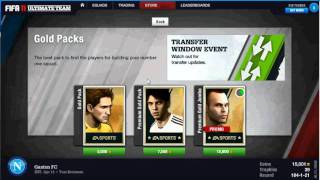 Fifa 11 UT pack opening ep. 17 Live Commentary