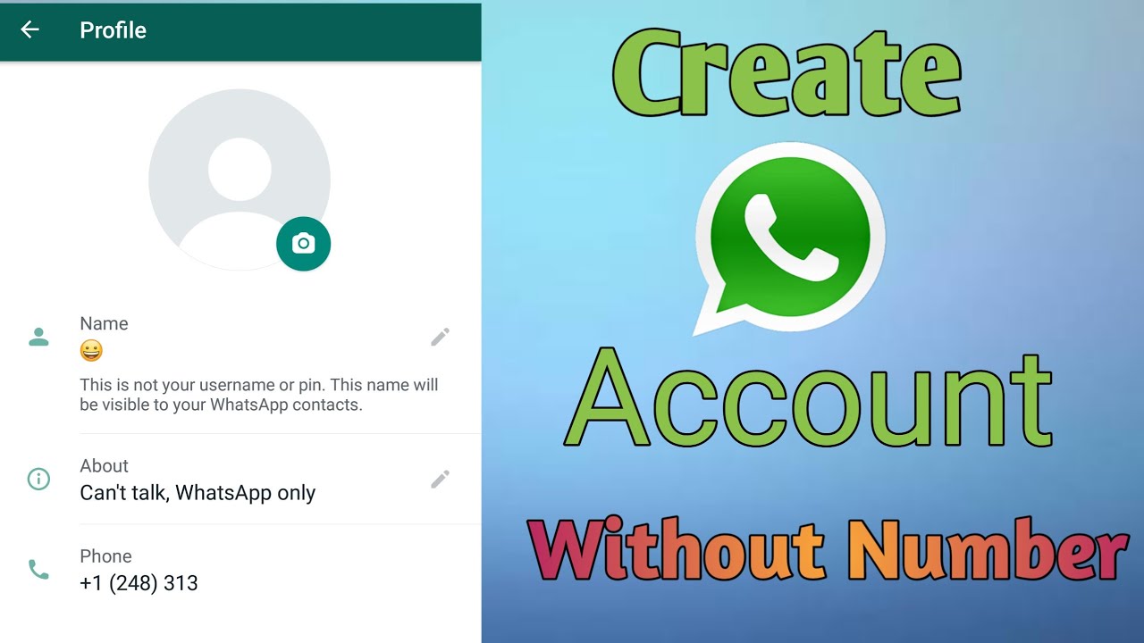 how to open whatsapp account