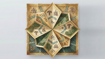 Web-Browser program to create custom origami-style maps for your D&D campaign