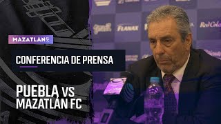 Conferencia de prensa | Tomás Boy | Puebla vs Mazatlán FC | J13