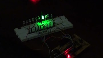 Barras de leds com arduino