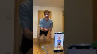 Snap back to reality, ope there goes gravity 😁 #tutorial #short #illusion